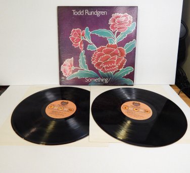 Todd Rundgren Something Anything? 2 Vinyl LP Record Set w/ Insert VG+