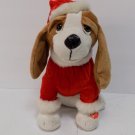 Goffa 12" Animated Singing Hound Puppy Dog Sings Winter Wonderland Christmas