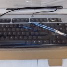 HP PS/2 Wired Keyboard 434820-001 Black Silver QWERTY New HP PS/2 Wired Keyboard 434820-001 Black Silver QWERTY New