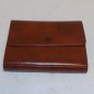 Vtg Sealed Bridge Playing Cards Score Pad Pencil Faux Leather Case Double Deck