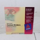 Avery Software Direct Print Custom Dividers Formatting Software Win 95/98/NT/3.1 Avery Software Direct Print Custom Dividers Formatting Software Win 95/98/NT/3.1