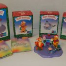 Hallmark 1999 Christmas at Pooh's House Merry Miniatures Complete Set