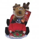DanDee Animated Driving Christmas Reindeer Grandma Got Run Over