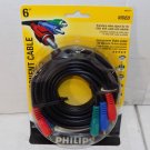 Philips PH61071 6 FT Video Component Cable New Philips PH61071 6 FT Video Component Cable New