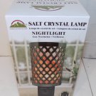 Himalayan Glow Salt Lamp Crystal Pink Salt Nightlight Plug In Air Purifier