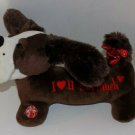DanDee Animated Musical Dog I Heart U this Much Sings Hey Baby Used