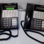 Lot Of 2 Samsung iDCS 28D Multi-line Telephones 28 Button With Base Stand