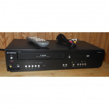 FUNAI DV220FX4 DVD/VCR Combo sale Recorder With AV Cables *TESTED* In nice condition