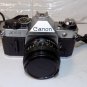 Canon AE-1 Program 35mm SLR Film Camera With 50mm 1:1.8 FD Lens With Case