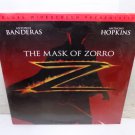 The Mask of Zorro Laserdisc LD Deluxe Widescreen Antonio Banderas Hopkins Sealed