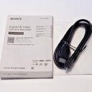 Sony HDR-CX405 Handycam Manual with HDMI Cable No Camera