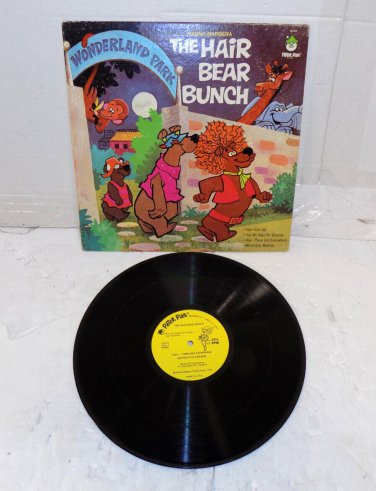 The Hair Bear Bunch LP Vinyl Record - Hanna-Barbera Productions