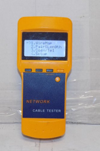 Network Cable Tester RJ45 Ethernet Phone Wire Diagnostic Tool