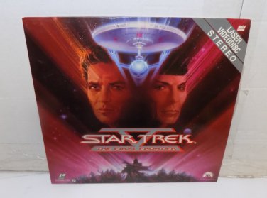 Star Trek V The Final Frontier Laserdisc LD William Shatner Leonard Nimoy