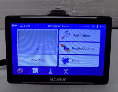 NAVRUF GPS Navigation System 7 Inch Screen