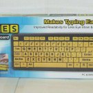 EZ Eyes Large Print Computer Keyboard USB Connection Black PC And MAC