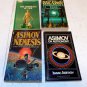 Isaac Asimov Paperback Collection Mixed Lot of 4