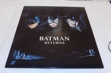 Batman Returns LaserDisc LD Widescreen Edition Keaton DeVito Pfeiffer