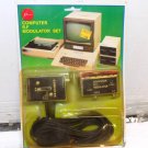 Vintage Computer R.F Modulator Set 4 Pin Wide Band Convert TV to Video Display Vintage Computer R.F Modulator Set 4 Pin Wide Band Convert TV to Video Display