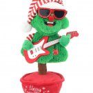 Holiday Time 13" Animated Rockin Around Guitar Player Christmas Tree