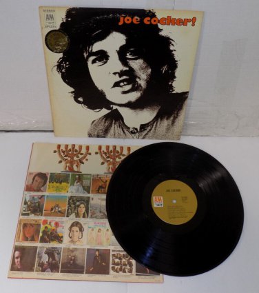 JOE COCKER  - JOE COCKER!  LP VG/VG