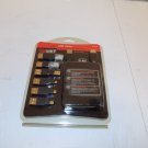 Gigaware 6-IN-1 USB Adapters With Gold Plated Adapters PC MAC