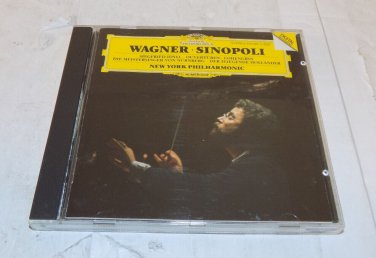 Richard Wagner - Sinopoli New York Philharmonic Overtures & Preludes CD 1986