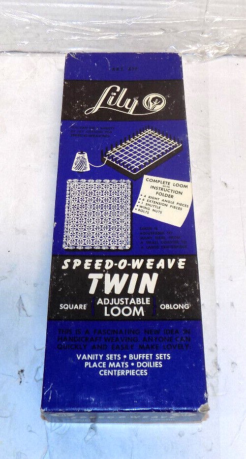 Vintage Speed-o-Weave by Lily Mills Handicraft Weaving w