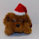 Winter Wonder 11" Animated Singing Christmas Dog White Christmas Blinking Dog