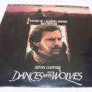 Dances with Wolves Laserdisc LD Widescreen Movie Kevin Costner Mary McDonnell