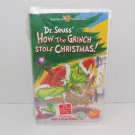 Sealed Dr. Seuss How The Grinch Stole Christmas! + Horton Hears A Who VHS Tape