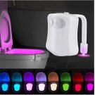 Motion Sensor Activated LED 16 Colors Changing Toilet Night Light Motion Sensor Activated LED 16 Colors Changing Toilet Night Light