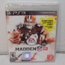 PS3 Madden NFL 12 Sony PlayStation 3 Brand New Sealed