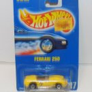 Hot Wheels 1991 No. 117 Yellow Ferrari 250 1:64 Die-Cast NIB