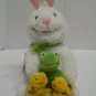 Animated Spring Easter Quartet Plush "At The Hop" Bunny Frog Chicks 12" Hallmark