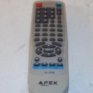 Original Apex Digital DVD Player Remote Control Model RM-1225 Original Apex Digital DVD Player Remote Control Model RM-1225
