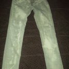 I Love H81 Bleached Stone washed Youth Girls Skinny Jeans Pants - Size 27