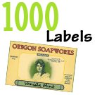 1000 Labels   FULL COLOR Custom Design