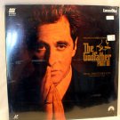 The Godfather Part III, Final Director's Cut, Laser Disc, LV 32318-2 New, Sealed