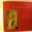 Handel Messiah by Thomas Beecham 4 Record Slipcase with 1st Ed. Full color Book