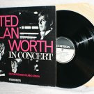 Ted Alan Worth In Concert, Vinyl LP, Organarts Records, MG-7-202, 815, Excellent