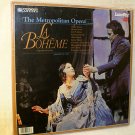 The Metropololitan Opera, La Boheme, Laser Disc, Jan. 1982, New, Sealed