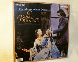 The Metropololitan Opera, La Boheme, Laser Disc, Jan. 1982, New, Sealed