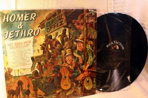 Homer & Jethro Vinyl LP Any News From Nashville? LPM-3538 PROMO 1966 Very Good