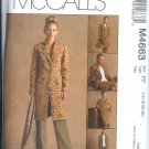 M4663 McCalls NON-STOP WARDROBE  Jacket,Top,Pants,Skirt  Misses/Miss Petite  Size FF 16-18-20-22