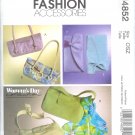 M4852 McCalls Pattern WOMANS DAY - FASHION ACCESSORIES Handbags / Purses