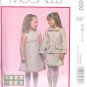 M5030 McCall Pattern COZY TOGS Lined Jacket, Jumper and Skirt Girls Toddlers Size CCB 1-2-3-4