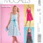 M4827 McCalls Pattern WOMANS DAY Dress & Tie Belt Misses/Miss Petite  Size 6-8-10-12