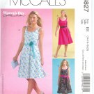 M4827 McCalls WOMANS DAY Dress & Tie Belt Misses/Miss Petite  Size 14-16-18-20