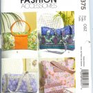 MP375 McCalls Pattern FASHION ACCESSORIES Handbags
